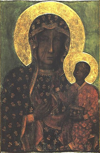 琴斯托霍瓦的黑色聖母, c.850 - c.1050 - Orthodox Icons