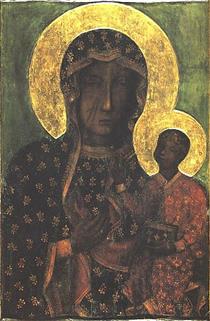 琴斯托霍瓦的黑色聖母 - Orthodox Icons