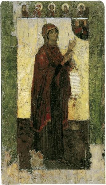 Боголюбская икона Божией Матери, c.1155 - Православные Иконы