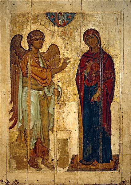 Annunciation of Ustyug, c.1120 - c.1140 - Orthodox Icons