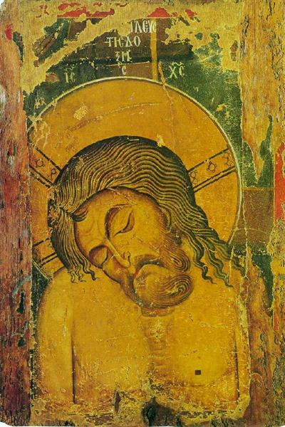 Dead Christ, c.1150 - Orthodox Icons