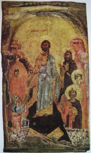 Harrowing to Hell, c.1150 - Orthodox Icons