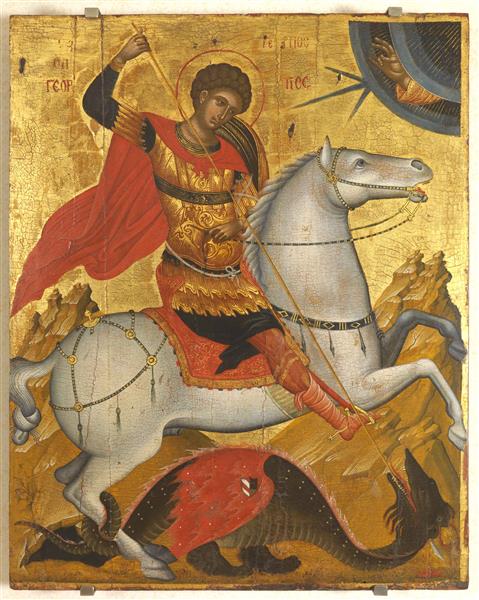 Saint George, c.1450 - Orthodox Icons