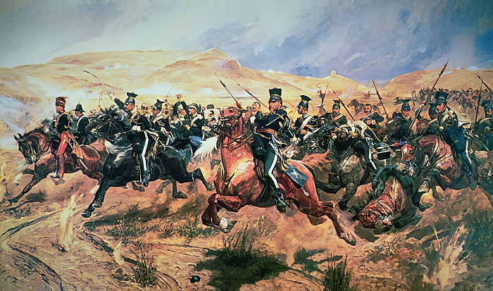 Charge of the Light Brigade Balaclava 25 October in 1854 - Richard Caton Woodville Jr.