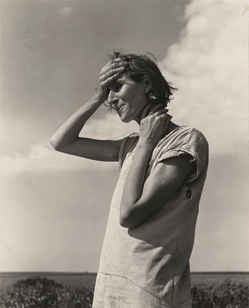 Woman of the High Plains, Texas Panhandle, 1938 - Dorothea Lange