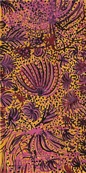 Ntange II (Grass), 1994 - Emily Kngwarreye