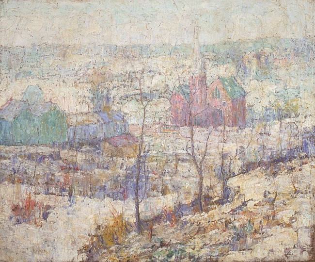 Winter, c.1909 - c.1914 - Эрнест Лоусон