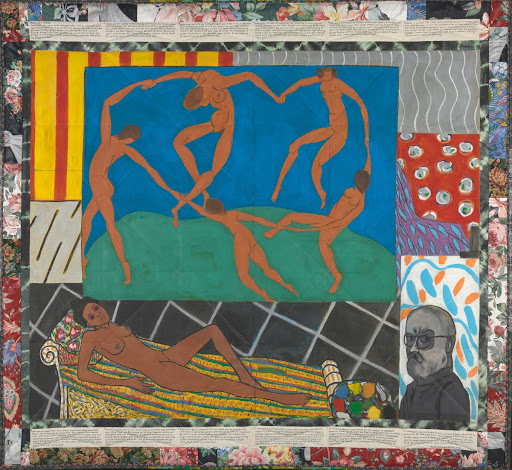Matisse's Model (The French Collection, Part I: #5), 1991 - Faith Ringgold