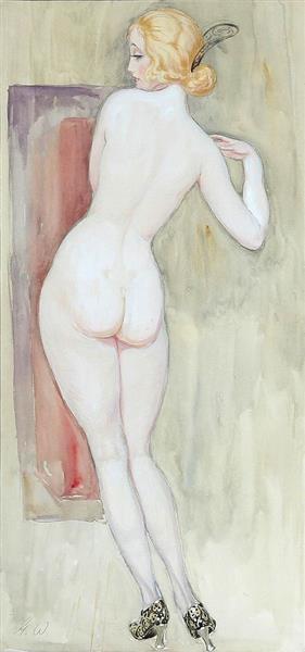 Naked from the Back - Gerda Wegener