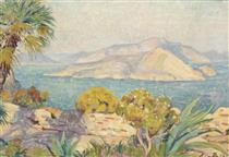 Scenery from the Riviera - Lili Elbe