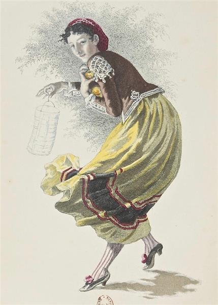 Fanchette, from ''The Marriage of Figaro'', 1876 - Émile Bayard