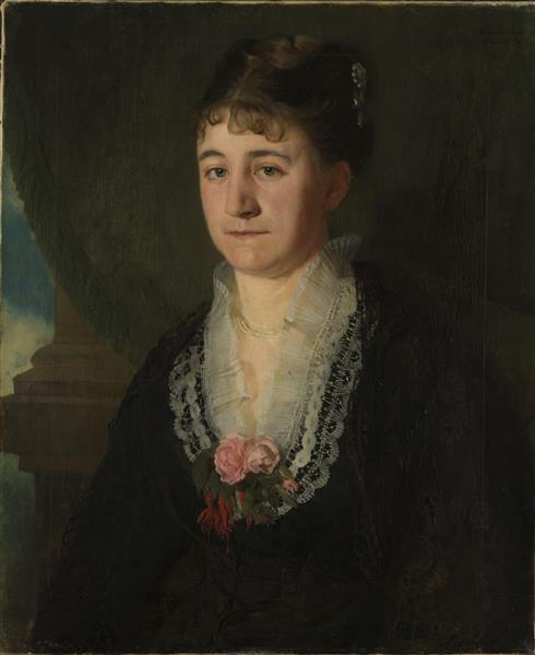 Karen Nielsen, F. Wedel Jarlsberg, 1876 - Harriet Backer