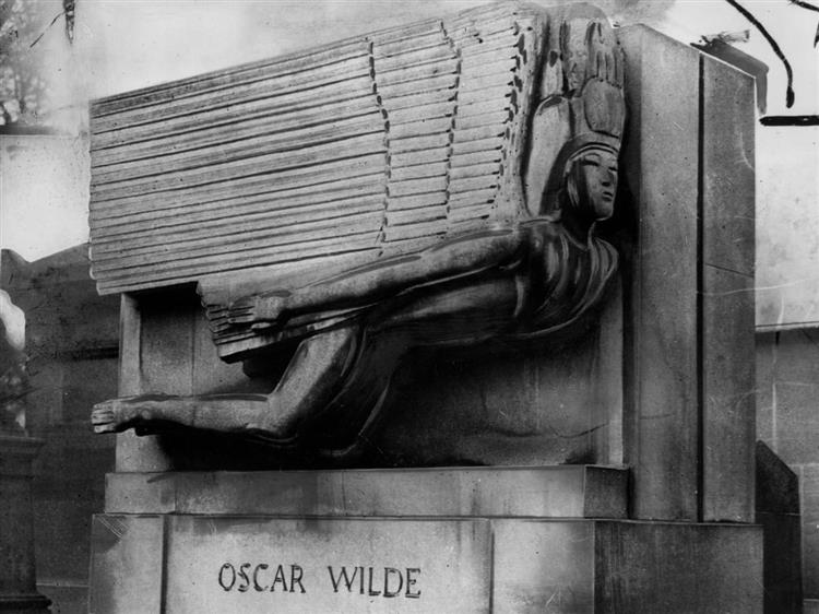 Oscar Wildes Grab, 1914 - Jacob Epstein