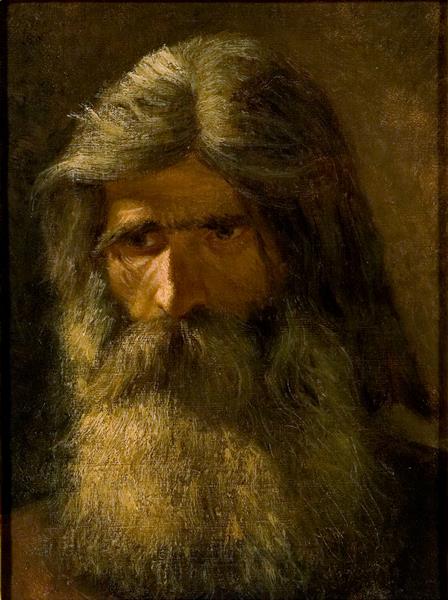 Portrait of a Bearded Man, 1862 - Мортен Ескіль Вінге