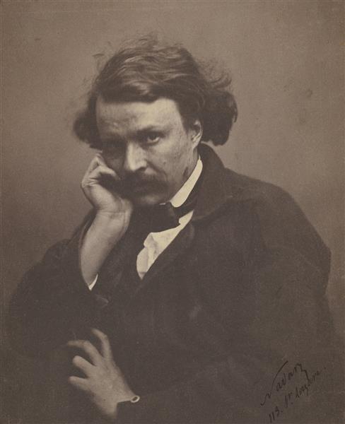Self-portrait, 1855 - Надар