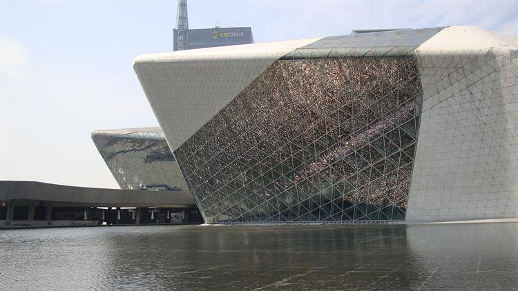 Guangzhou Opera House, 2003 - 2010 - Заха Хадид