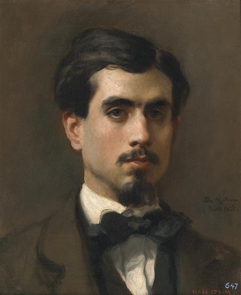 The Painter Juan Rivas Y Ortiz, 1865 - Raimundo de Madrazo y Garreta