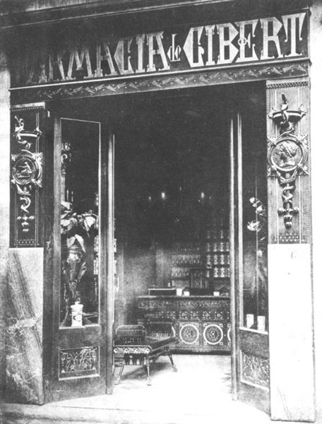 Farmacia Gibert, 1878 - Antoni Gaudí
