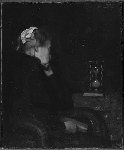 My Mother (The Hour-Glass), c.1900 - Mary Lizzie Macomber