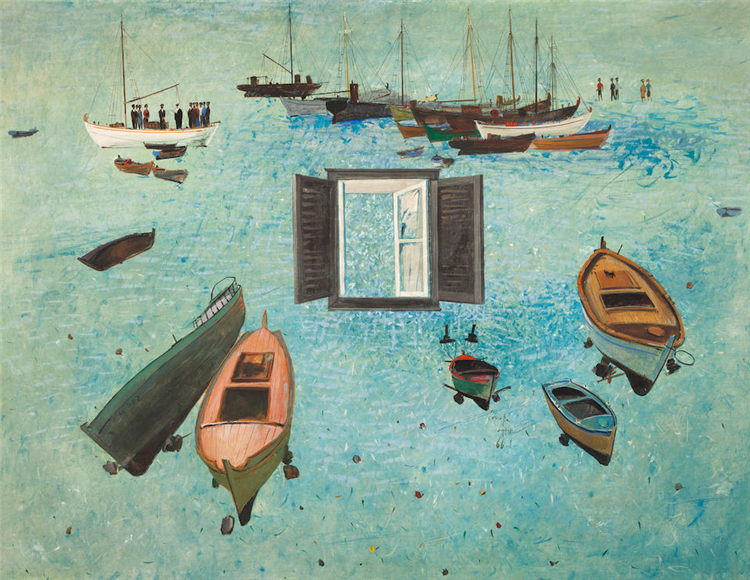 The Harbour, 1966 - Spyros Vassiliou
