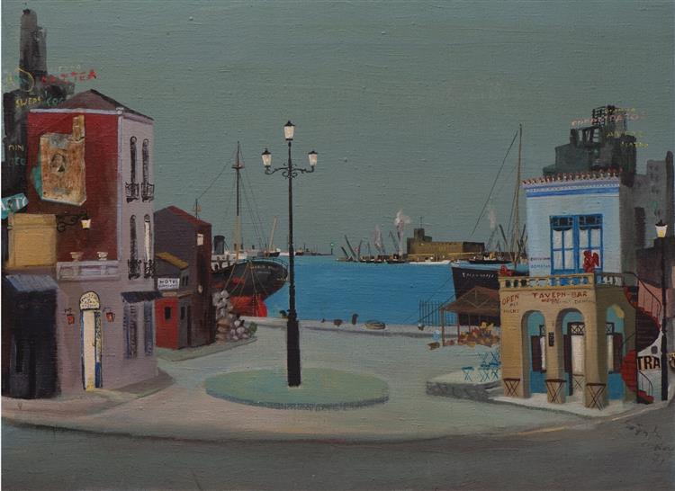 The Harbour, 1971 - Spyros Vassiliou