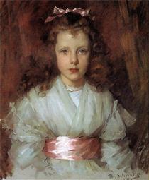 Portrait of Geradine Marguerite Van Hardenbroek - Тереза Шварце