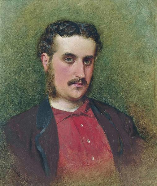 Self-portrait, 1862 - George Elgar Hicks
