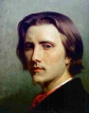 Portrait of a man (Self-portrait), c.1865 - Léon Bazile Perrault