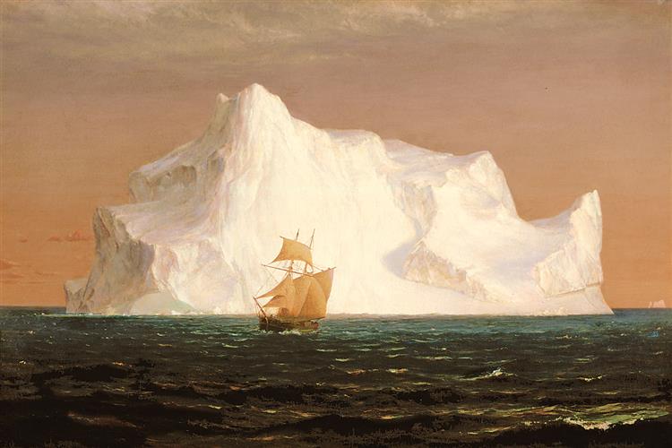 The Iceberg, 1891 - 弗雷德里克·埃德溫·丘奇