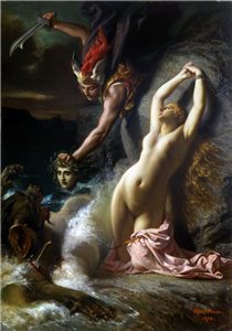 Andromeda Chained to a Rock - Henri-Pierre Picou