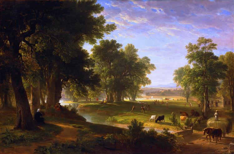 An Old Man's Reminiscences, 1845 - Asher Brown Durand