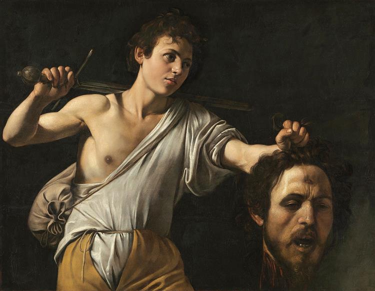 David with the Head of Goliath, 1610 - Le Caravage