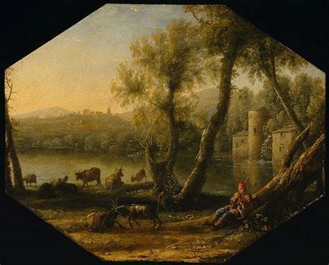 Pastoral Landscape, c.1636 - 克勞德．熱萊