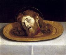 The Head of St John the Baptist - Domenico Zampieri