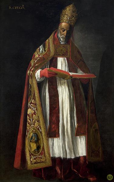 São Gregório, 1626 - 1627 - Francisco de Zurbarán