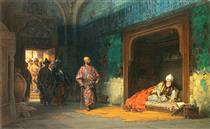 Sultan Bayezid prisoned by Timur - Станіслав Хлєбовський