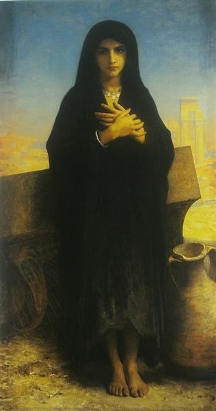 Egyptian Fellah Girl, 1876 - 布格羅