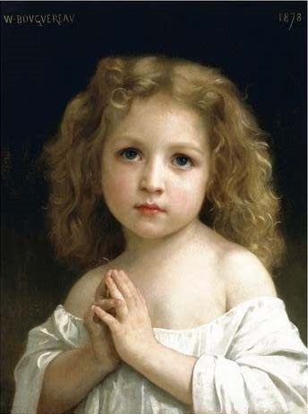 Prayer, 1878 - William-Adolphe Bouguereau
