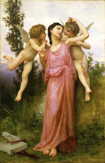 Tender Thoughts, 1901 - William Adolphe Bouguereau