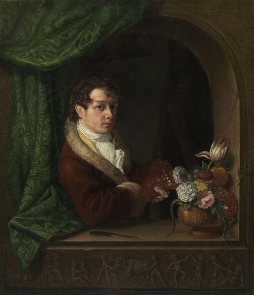 Self-portrait, c.1810 - Franz Ludwig Catel