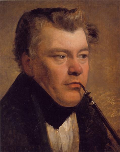 The painter Thomas Ender, 1831 - Friedrich von Amerling