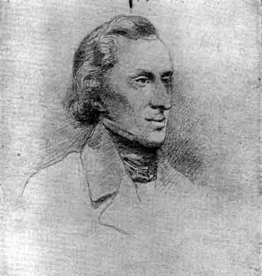 Sketch-Portrait of Frédéric Chopin, 1847 - Henri Lehmann