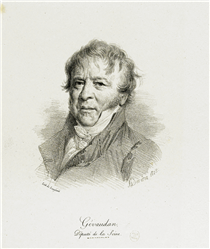 Portrait of Antoine Gévaudan (1746–1826) French politician and member of the French National Assembly - Achille Devéria