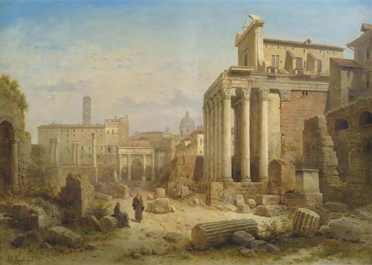 Forum Romanum - Albert Rieger
