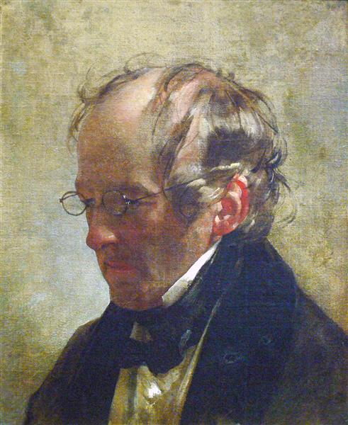 Portrait of Carl Vogel von Vogelstein, 1837 - Friedrich von Amerling