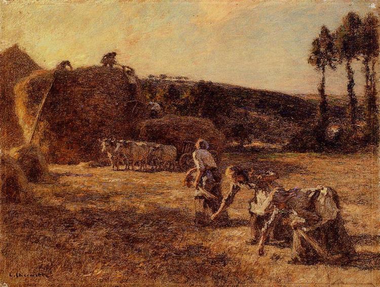 Gleaners, Harvest scenes, 1922 - Léon-Augustin Lhermitte