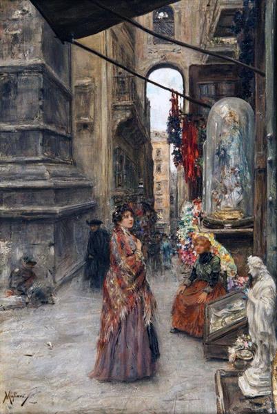 San Gregorio Armeno, Naples, 1906 - Vincenzo Migliaro