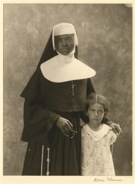Member of the Order of Sisters of the Holy Family and Child (Probably a Student), New Orleans, Louisiana, 1931 - Doris Ulmann