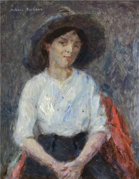 Self-Portrait, c.1910 - Marie Duhem
