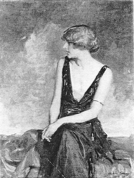 Portrait of Baroness Dita Berg, 1929 - John Quincy Adams